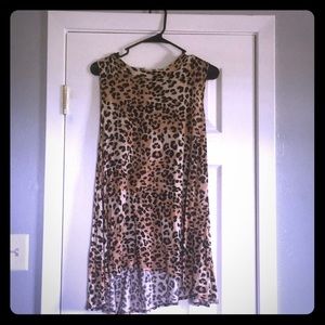 Leopard dress/tunic